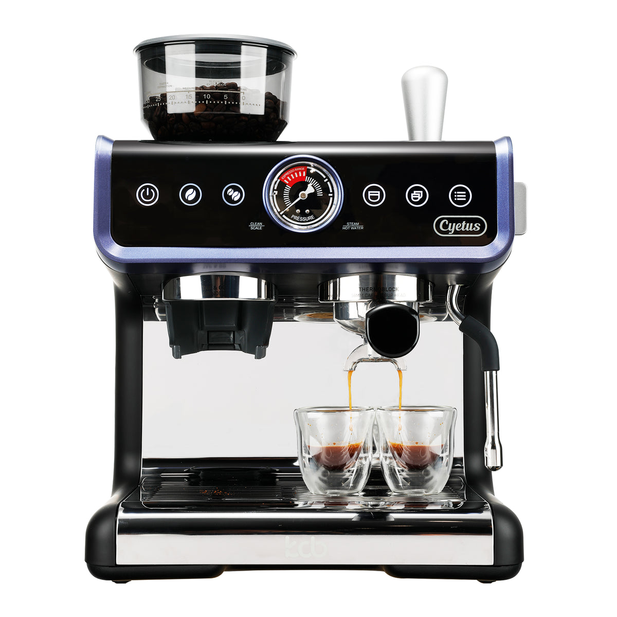  CYETUS 4 in 1 Portable Espresso Machine, 3s Instant