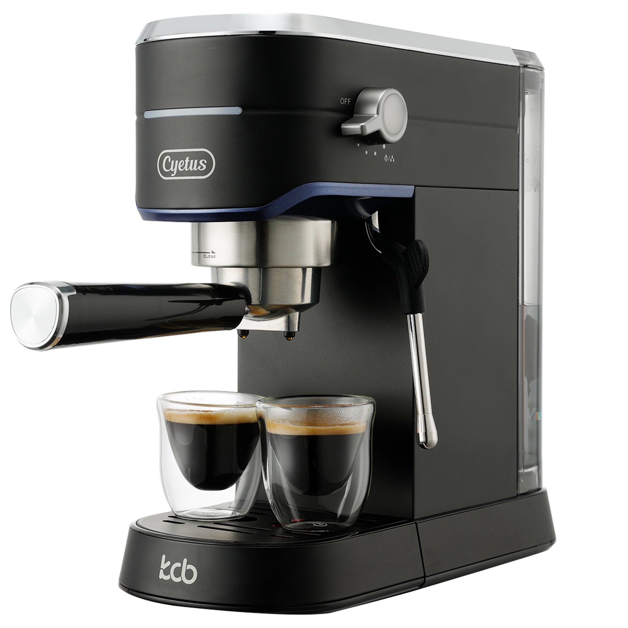 Cafetera espresso automática Black