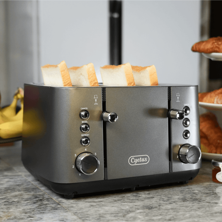 Black Decker 4-Slice Toaster Extra-Wide Tr1410bd